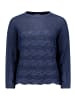 Betty Barclay Strickpullover mit Struktur in dunkelblau