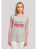 F4NT4STIC T-Shirt Queen of Poker in grau meliert