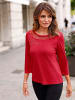 WITT WEIDEN Rundhals-Shirt in erdbeere