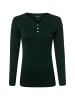 Langarmshirt in tanne