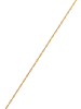 KUZZOI Halskette 925 Sterling Silber in Gold
