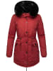 Navahoo Wintermantel Sweety Deluxe in Blood Red