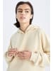 DeFacto Kapuzensweatshirt OVERSIZE FIT in Hellgelb