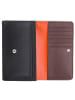 MYWALIT Geldbörse Leder 15 cm cacao