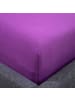 Traumschloss Exclusiv Edel-Jersey Spannbettlaken in violett