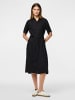 Pieces Blusenkleid in Black