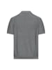 Camel Active Meliertes Kurzarm Poloshirt aus Baumwolle in Dunkelblau