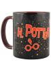 United Labels Harry Potter Tasse - Quidditch Hogwarts  320 ml in schwarz