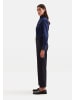 Seidensticker Kelchkragenbluse Slim in Dunkelblau
