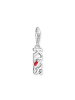 Thomas Sabo Charm-Anhänger Kiss Mit Weißen Steinen in silber, weiß, rot