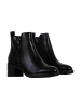 Divine Factory Stiefeletten mit Reißverschluss Schwarz
