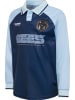 Hummel Polo Raglanärmel Hmljr Loose Jungen in DRESS BLUES