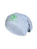 SCHIETWETTER Beanie mit Print Möwe in grey/neon green