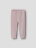 name it Woll-Leggings NBNWAX WOOL RIB LEGGING in violet ice