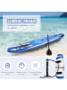 COSTWAY SUP Board 325cm mit 5 Ringen in Blau