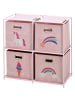 Storage Solutions Regal in rosa