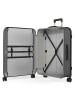rollink Vega 360 faltbarer 4-Rollen Trolley M 65 cm in black