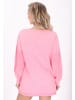 IZIA Women Sweatshirt in Light Pink