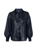 Mart Visser Kirschrote Bluse Marineblau