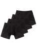 Schiesser Boxershort 4er Pack in Schwarz