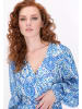DreiMaster Vintage Women Dress in turquoise
