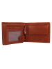 Greenburry House of Norway Geldbörse RFID Schutz Leder 13 cm natur