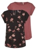 ONLY T-Shirt ONLVIC - 2er Pack in Mehrfarbig