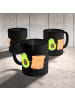 Mr. & Mrs. Panda Tasse Avocado Toast ohne Spruch in Schwarz
