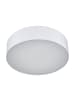 Licht-Erlebnisse Deckenlampe Ø 60 x (H)38 cm in Chrom Weiß