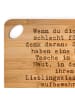 Mr. & Mrs. Panda Brett Wenn du dich mal... mit Spruch in Braun