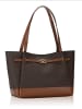 Michael Kors Schultertasche in MARRONE  E  CUOIO