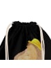Mr. & Mrs. Panda Gymnastiktasche Igel Beten mit Spruch in Schwarz