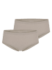 Schiesser Panty Invisible Cotton in clay