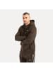 SMILODOX Zip Hoodie Yasin in Braun
