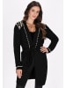 faina Damen Cardigan in Schwarz