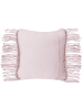 Beliani 2er-Set Dekokissen YANIKLAR in Rosa