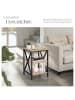 tectake Couchtisch Nottingham 40,5x40,5x60,5cm