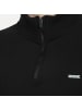 SMILODOX Half Zip Sweatshirt Jago in Schwarz