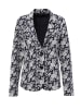 Aniston CASUAL Sweatblazer in marine-weiß