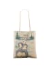 Mr. & Mrs. Panda Shopping Tasche Pinguin Bester Kuschelpartner d... in Weiß