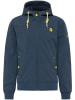 Schmuddelwedda Softshellblouson in Marine Melange AOP