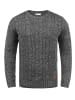 !SOLID Strickpullover in grau