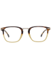 Lozza Unisex Optische Fassungen Quadratisch Gelb