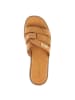 Les Tropéziennes par M Belarbi Carola – flache Ledersandalen Braun