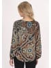 usha FESTIVAL Damen Blouse in Schwarz Mehrfarbig