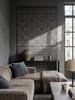 KADIMA DESIGN Läufer Berber flachgewebt pflegeleicht Wohnzimmer Flur Esszimmer in Anthrazit