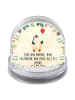 Mr. & Mrs. Panda Traumkugel Pinguin Luftballon mit Spruch in Naturpapier