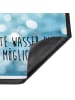 Mr. & Mrs. Panda Sauberlaufmatte Orca mit Spruch in OZeichenanblue