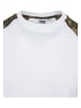 Urban Classics T-Shirt in wht/woodcamo