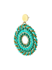 IZIA Women Earrings in Turquoise